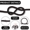 Dellna Outdoor Static Climbing Rope for Adults - High Strength