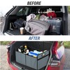 Simple Deluxe Car Trunk Organizer for SUV, Collapsible 2 Compartment