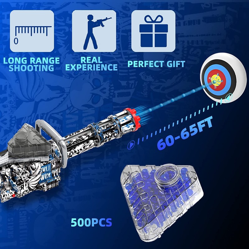Electric Gel Trace Fire Blaster - Fully Automatic Blaster with