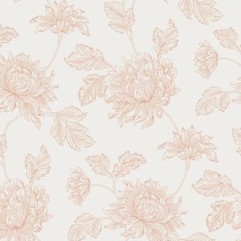 Laura Ashley Stratton Plaster Pink Wallpaper