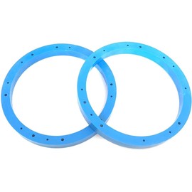 Deepa Ribusu Inner Baffle Spacer for 6.5-inch (17 cm) Speakers, Hard Resin, 0.7 inch (17 mm) Thick, Set of 2, Blue