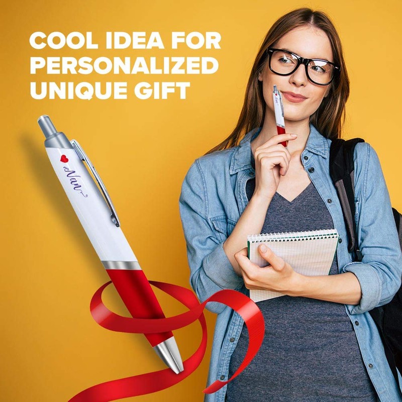 Destination Vinyl ltd Name - NAN - Red Ballpoint Pen