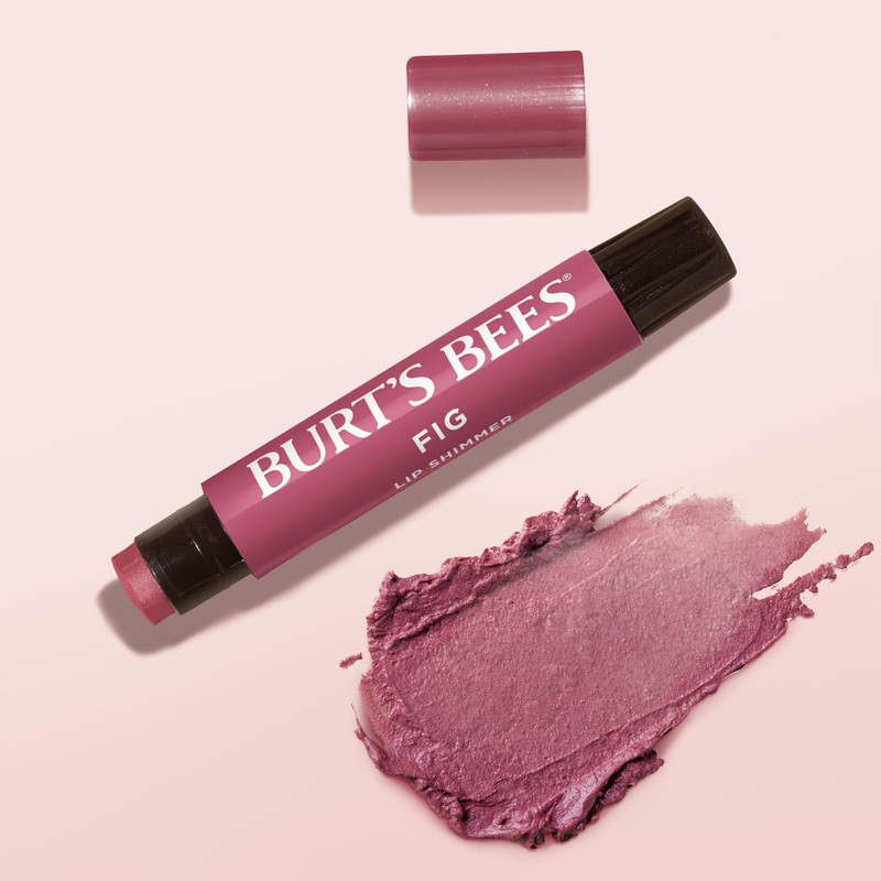 Burt's Bees Shimmer Lip Tint Set, Tinted Lip Balm Stick,