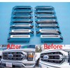 APS Fits 2021-2022 Ford F-150 XL/2022 XLT Main Chrome Grille