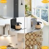 BiJun Soap Bottle Dispenser Holder Wall Mounted, Hand Pump Bottles