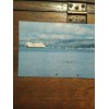 PACIFIC NORTHWEST WASHINGTON STATE FERRIES CHRISTMAS POST CARD FERRY IN