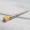 Acxico 9 Pcs Copper Wire Brushes Metal Brush Rust Removing