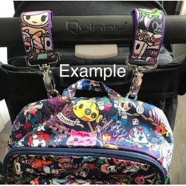 Ju-Ju-Be Ju Ju Be Donutella Sweet Shop 1.0 Stroller Clips custom made NEW