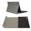 Keyboard Leather Case Set Portable Slim Wireless Keyboard Case with