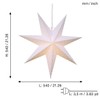 Star Trading Christmas Star Dot 3D Paper Star Christmas in