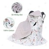 Miracle Baby Car Seat Blanket for Babies, Minky Dot Carseat