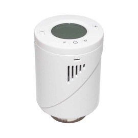 LOWENERGIE Electronic TRV Radiator Thermostat Valve Digital Programmable Head Thermostatic (1, Programmable Thermostat)