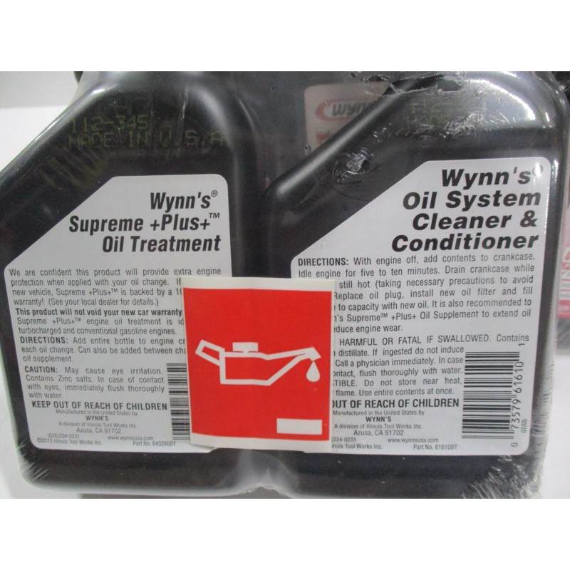Wynns Wynn's #64328 64328B Supreme Plus Oil Treatment 2 Part