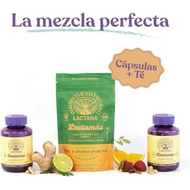Suplemento Alimenticio Pastillas y Té Lactana En Polvo Para Lactancia Materna Para Aumentar Suministro De Leche Materna  Con Hoja De Moringa, Hoja De 