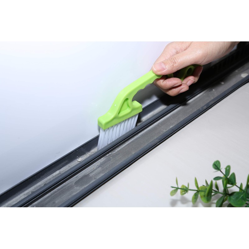 2pcs Hand-held Groove Gap Cleaning Tools Door Window Track Kitchen