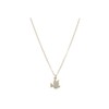 Occasions Gift Giving Silvertone Small Dove Pendant Necklace