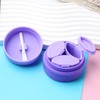 Ximimark 2pc Silicone Beauty Travel Dispenser, Portable Splitting Container For