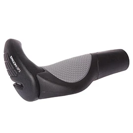 Ergon Ergonomic Handlebar Grips GP2, unisex, Fahrradgriff GP2, Black (Black), Small