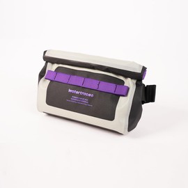 Watertrace Waterproof Waist Bag, for Surfing, Paddleboarding, Boating,Cycling,Water Park Activities (Gary/purple)