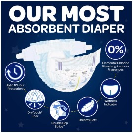 Huggies OverNites Diapers Most Absorbent Nighttime Diaper Size 3 4 5 6