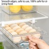 katmerio Fridge Organiser, Extendable Fridge Drawer Organiser, Fridge Storage Box,