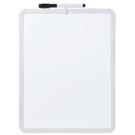 Pizarrón Blanco, Pizarra De Borrado En Seco, 14’’ x 11’’ Rotulador De Borrado En Seco Negro, Pequeña Mini Pizarra Blanca Para Estudiantes