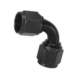 Hihaha Hose Fitting/for Car / 6061 Aluminum Alloy AN8 / 1 Pcs Black
