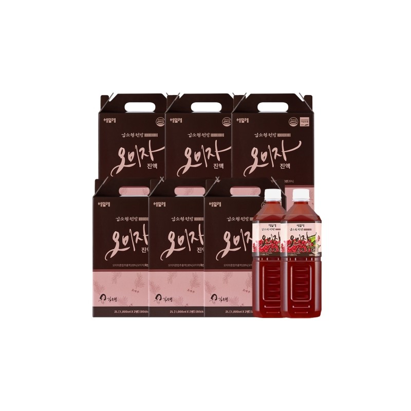 Kim So-hyung Schisandra Berry Extract 1,000ml 2 Bottles / 김소형