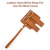 YLZZMDQSZ Adjustable Cane Strap for Wrist - Secure Leather Wrist