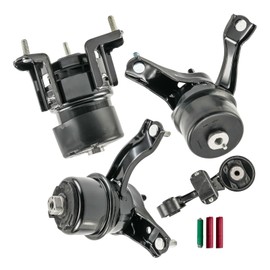 Torchbeam Engine Motor Mount and Trans Mount Fit for Toyota Sienna 2011 2012 2.7L, Replace A4288,A4295,A42072, 4PCS, Engine Mounts and Transmission Mount