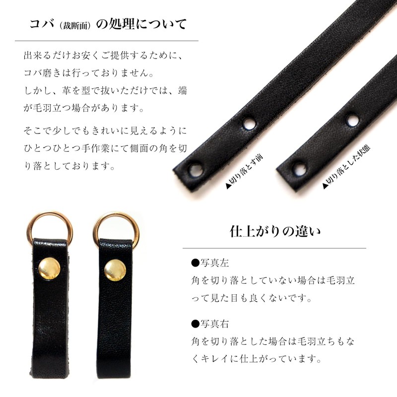 [ANBOON] Tochigi Leather Zipper Pulls, Set of 3, Simple Type,