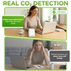 BREATHE Airmonitor Plus: Smart Air Quality Monitor Indoor - 8-in-1