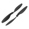AXOC RC Aircraft Propeller 255mm Black Flexible Low Power RC