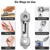 Mini Multi Socket Wrench Package Opener with Pry Bar &