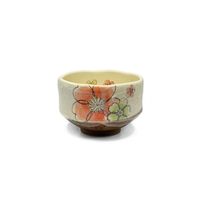aquanaut Mino Ware Matcha Bowl Chawan Modern Sakura Dia 9cm