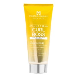 MARTHA DEBAYLE HAIR TECH Curl Boss Crema para Peinar. Pelo chino y ondulado. Con Miel de Manuka, 200 ml.