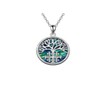 SIMONLY Abalone Shell Tree of Life Necklace for Women 925