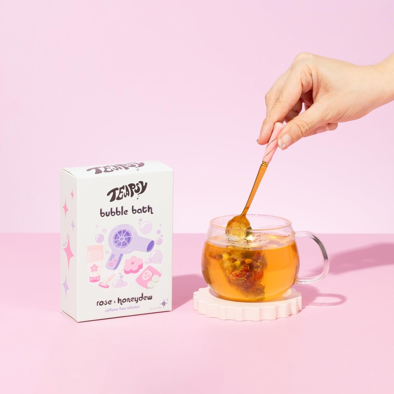 Teapsy "Bubble Bath" Tea | Rose & Honeydew Tea |