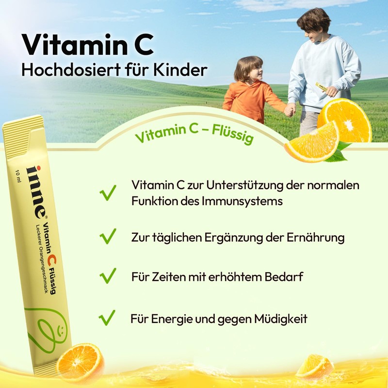 inne Vitamin C for Children, Liquid - 250 mg High