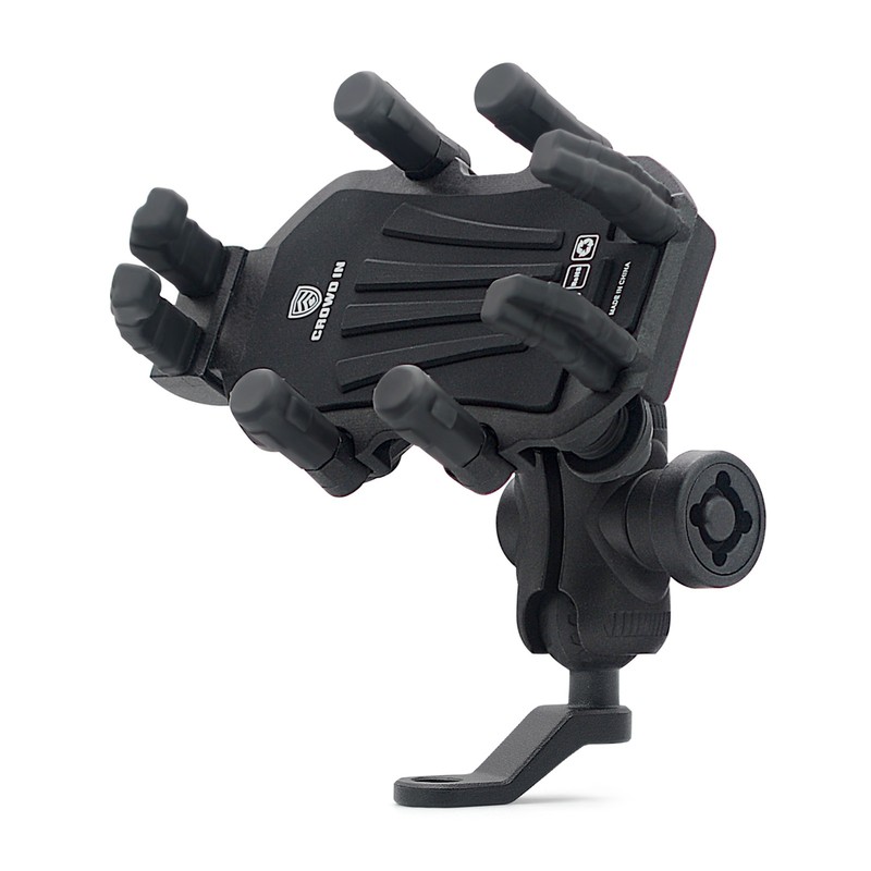 Motorcycle Phone Mount Holder with Vibration Dampener Anti-theft Motorcycle Cell