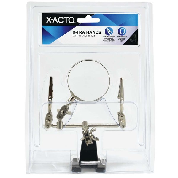ELMERS Xacto X-Tra Hands with Magnifier (X75170)