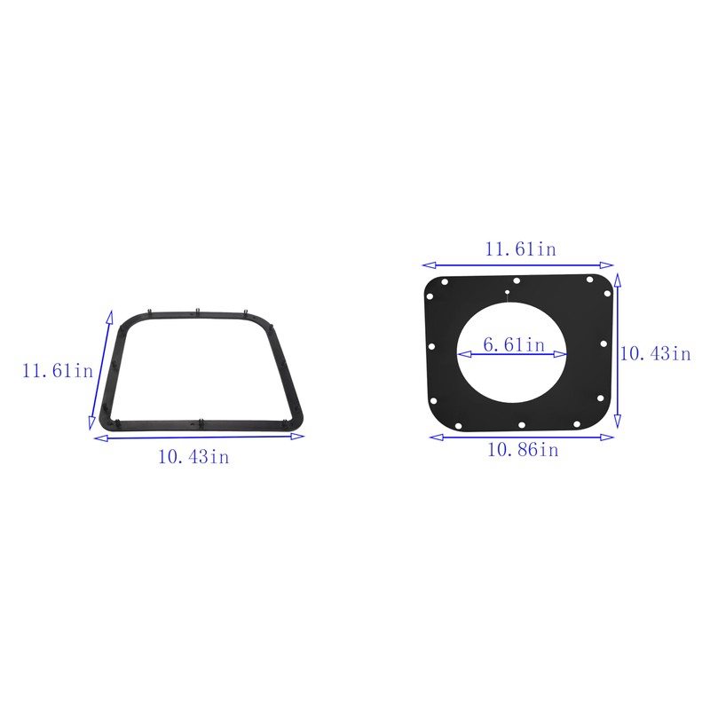 VIGORVIL 532192550 Bagger Top Seal and 532192603 Plastic Gasket Cover