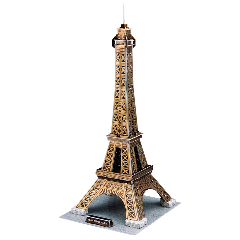 Party town C044H Eiffel Tower Adult and 3D Puzzle Blue