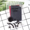 HONBAY 2PCS Stainless Steel Compact Pocket Mirror Unbreakable Small Purse