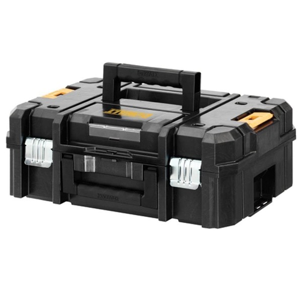 DEWALT TSTAK II Tool Box, 13 Inch, Flat Top, Holds