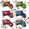 XiXiRan Confetti Cannon Mini Confetti Shooter Colourful for Birthday (A)