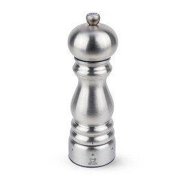 PEUGEOT - Macinasale Paris Chef u'Select 18 cm - 6 gradi di macinatura preimpostati - Innovativo meccanismo di macinazione Zirlion per sale fine polvere - In acciaio inox - Know-how francese