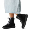 SOREL Women's Explorer lll Joan Waterproof Boot - Black, Black
