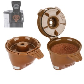 Coffee Maker Basket Filter Single Replacement Hamil tion Beach FlexBrew Coffee Maker Parts 49900,49902,49903,49904,49950,49957,FOR Hamiltion Beach Coffee Make Single Serve Filter Parts - 2 Pack