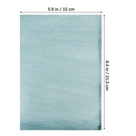 TEHAUX 32 Sheets Sun Print Paper Kit, A5 Cyanotype Paper, Sun Art Paper, Solar Activated Sun Printing Art Paper, 1 Sheet Acrylic Panel High Sun Paper for Arts Crafts DIY Project